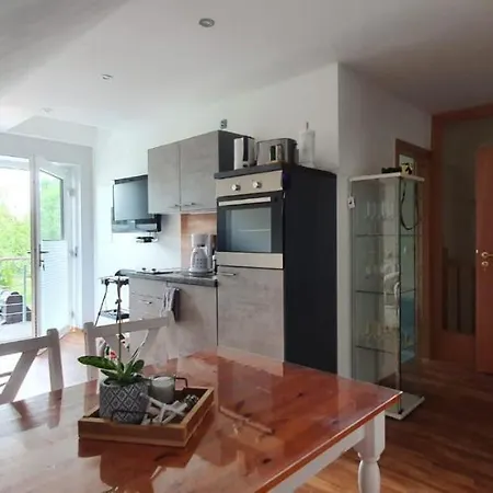 Apartment Ferienwohnung-in-mecklenburg-am-kritzower-see-mit-ruderboot *